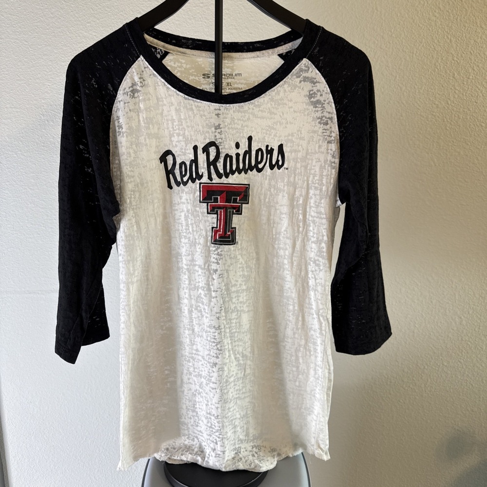 Women's Stadium Brand Texas Tech Red Raiders Shirt Size XL